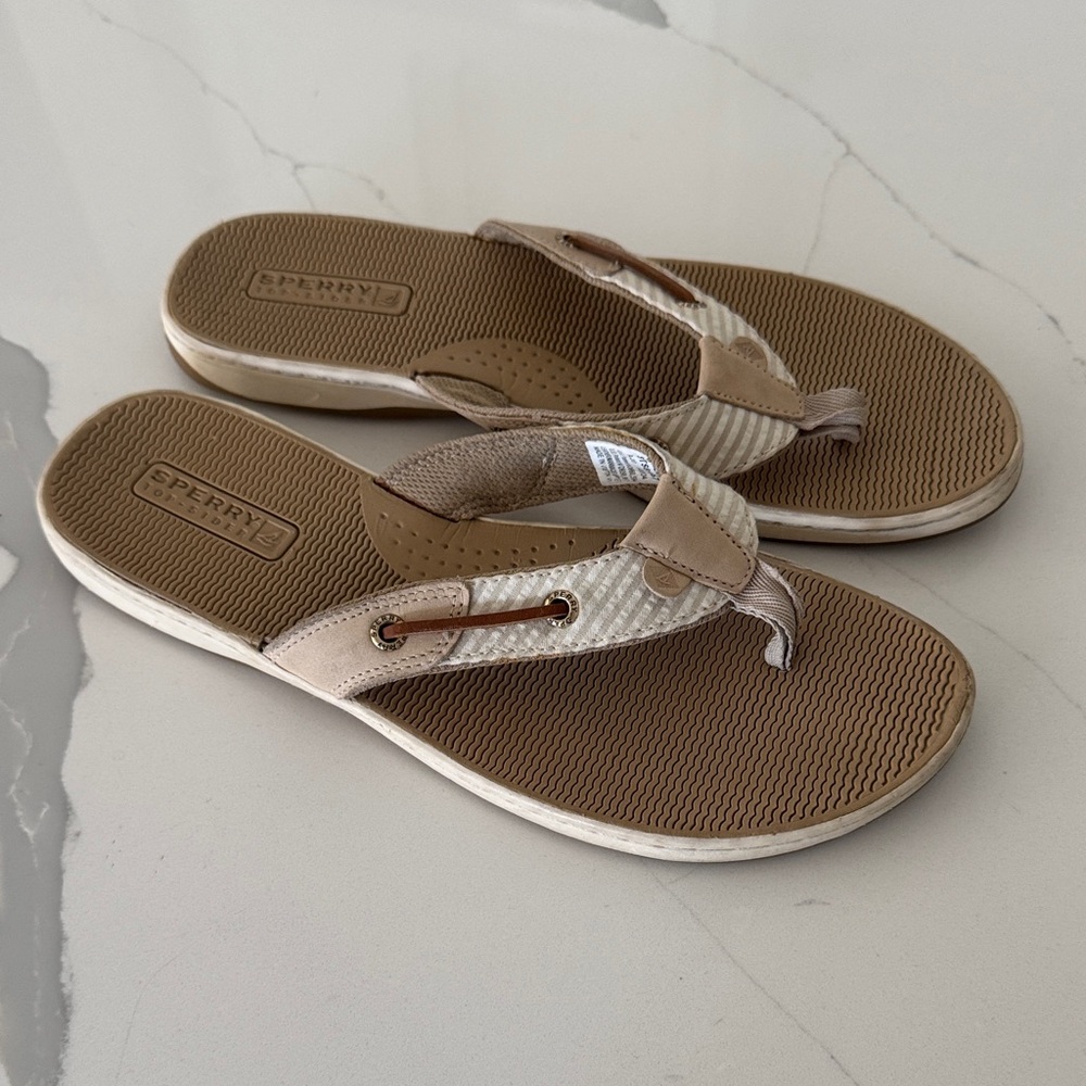 Sperry Women's Brown Sandals 10